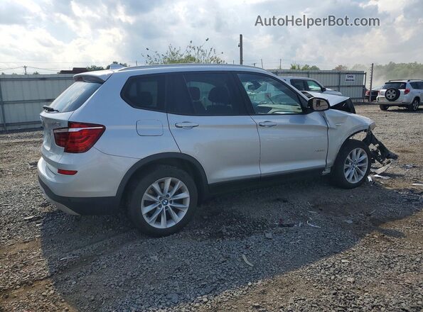 5UXWX9C34H0T19055 2017 BMW X3 Silver Rear right