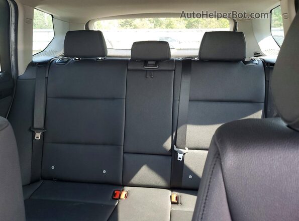 5UXWX9C34H0T19055 2017 BMW X3 Silver Rear seats view