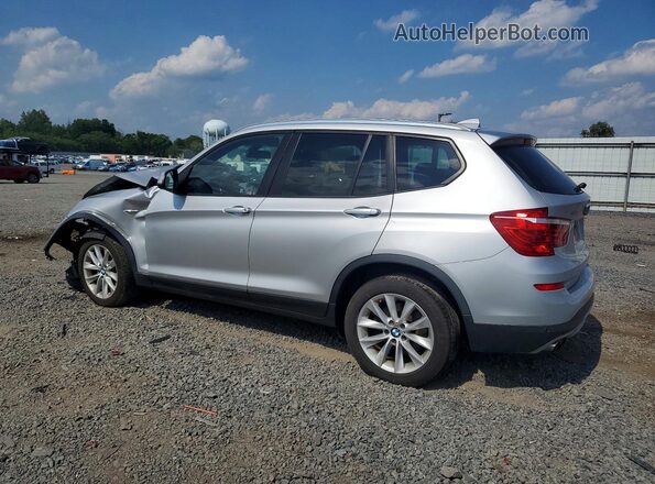 5UXWX9C34H0T19055 2017 BMW X3 Silver Rear left