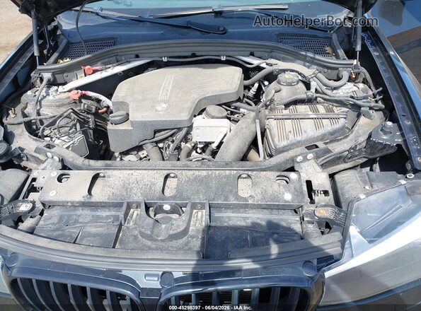 5UXWX9C34H0W67051 2017 BMW X3 Black Vista trasera