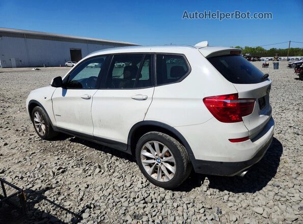 5UXWX9C34H0W67213 2017 BMW X3 White Rear left
