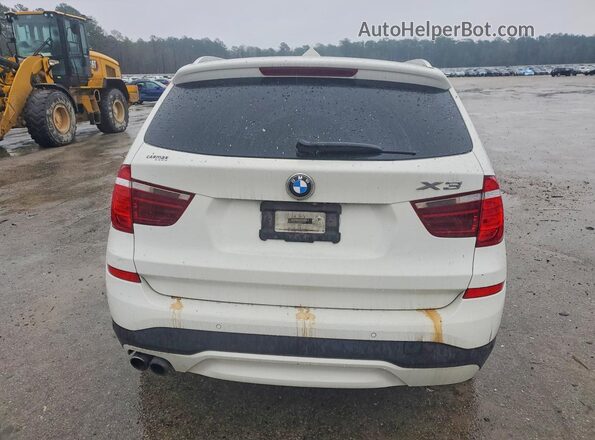 5UXWX9C35H0T18237 2017 BMW X3 Burn Vista trasera