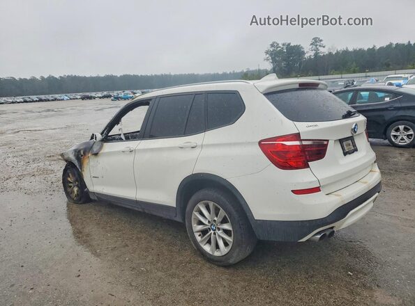 5UXWX9C35H0T18237 2017 BMW X3 Burn Trasero izquierdo