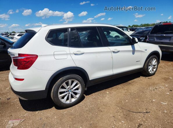 5UXWX9C35H0T21901 2017 BMW X3 White Rear right