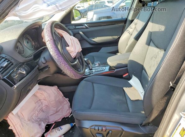 5UXWX9C35H0W74512 2017 BMW X3 Серебряный 