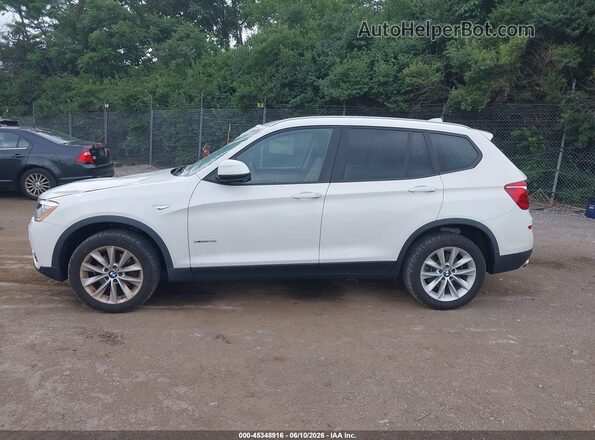 5UXWX9C36H0T24922 2017 BMW X3 White Սալոնի 360 աստիճան տեսք