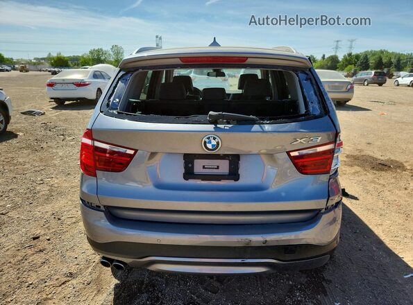 5UXWX9C36H0W75393 2017 BMW X3 Gray Vista trasera
