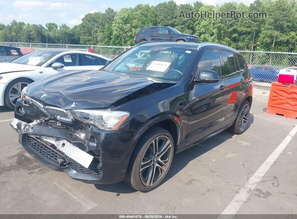 5UXWX9C38H0W70826 2017 BMW X3 Black Przód lewy
