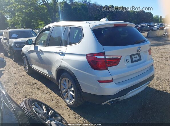 5UXWX9C39H0W80099 2017 BMW X3 White 