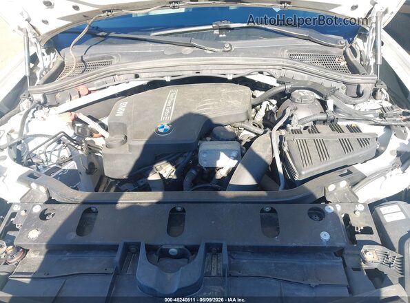 5UXWX9C39H0W80099 2017 BMW X3 White 