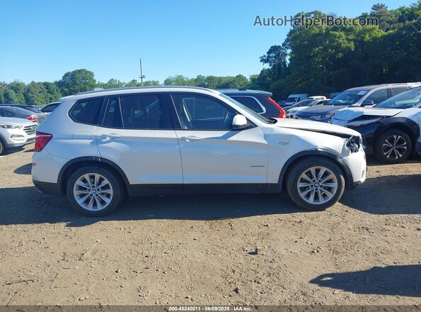 5UXWX9C39H0W80099 2017 BMW X3 White 