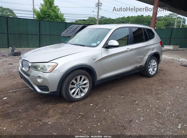 5UXWX9C3XH0T24664 2017 BMW X3 Beige Przód lewy