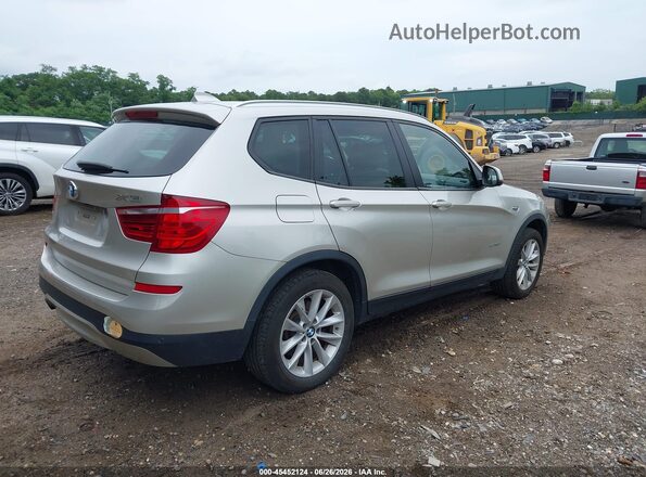 5UXWX9C3XH0T24664 2017 BMW X3 Beige Tył prawy