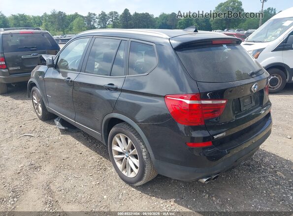 5UXWX9C3XH0W67779 2017 BMW X3 Black Tył lewy
