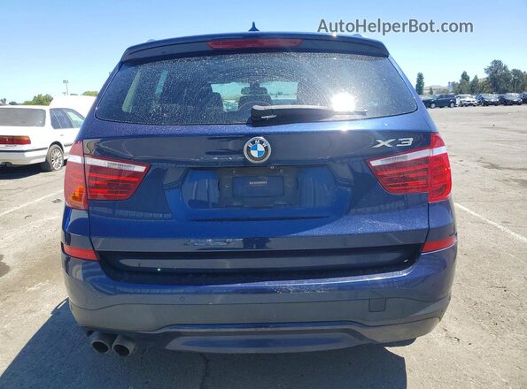 5UXWX9C50G0D76629 2016 BMW X3 Blue 