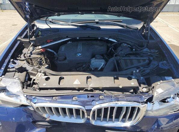 5UXWX9C50G0D76629 2016 BMW X3 Blue 