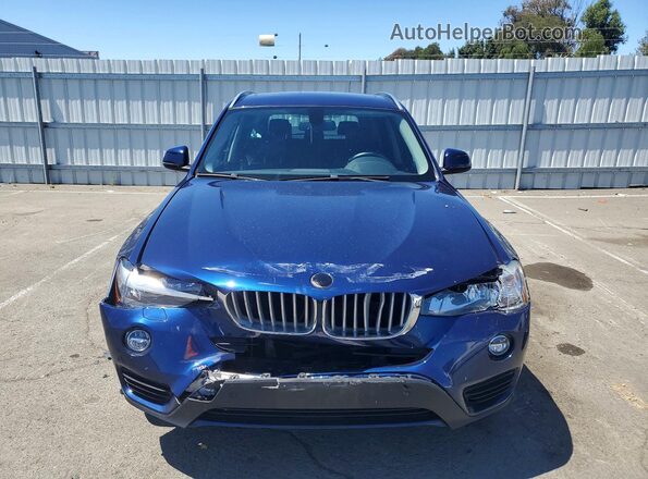5UXWX9C50G0D76629 2016 BMW X3 Blue 