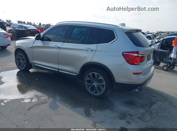 5UXWX9C50G0D79269 2016 BMW X3 Silver Tył lewy