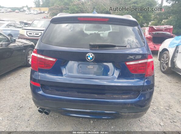 5UXWX9C50H0D99149 2017 BMW X3 Blue 