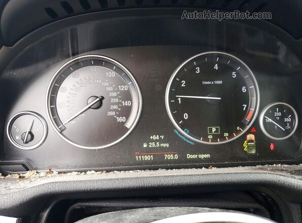 5UXWX9C50H0T05283 2017 BMW X3 Синий Вид щитка приборов