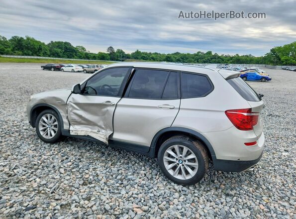 5UXWX9C50H0T09205 2017 BMW X3 Tan Задня ліва чверть