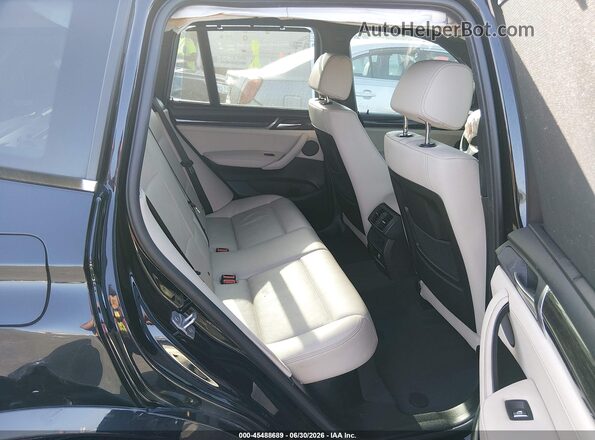 5UXWX9C51G0D71245 2016 BMW X3 Dark Blue Vista de la etiqueta del VIN