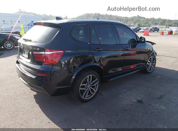 5UXWX9C51G0D71245 2016 BMW X3 Dark Blue Trasero derecho