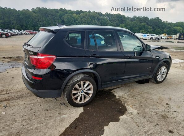 5UXWX9C51G0D84044 2016 BMW X3 Black Задня права чверть