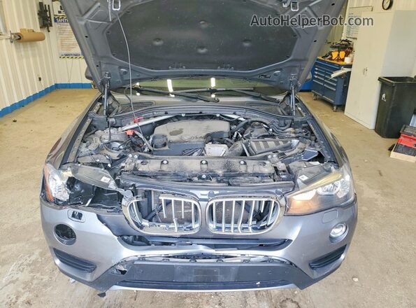 5UXWX9C51G0D92015 2016 BMW X3 Серый Вид подкапотного пространства