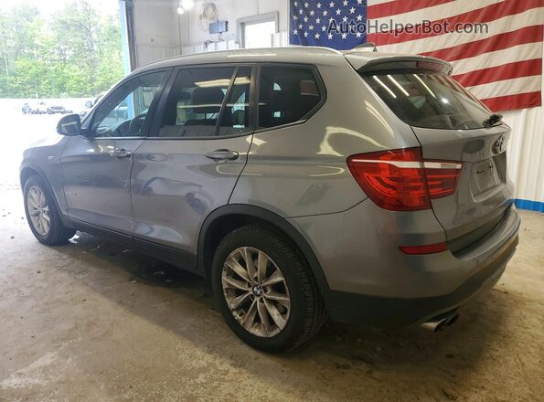 5UXWX9C51G0D92015 2016 BMW X3 Серый Задняя левая четверть