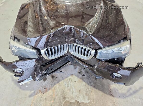 5UXWX9C52G0D72985 2016 BMW X3 Purple Widok komory silnika