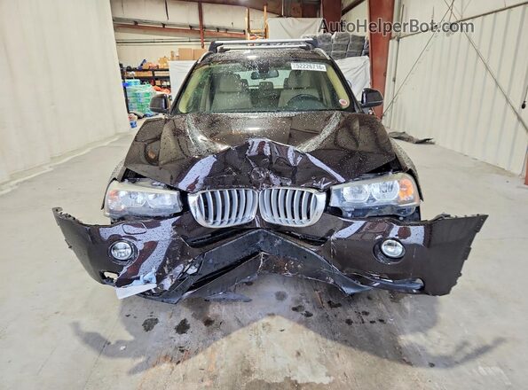 5UXWX9C52G0D72985 2016 BMW X3 Purple Widok z przodu