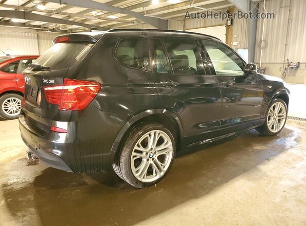 5UXWX9C52G0D76163 2016 BMW X3 Черный Задняя правая четверть
