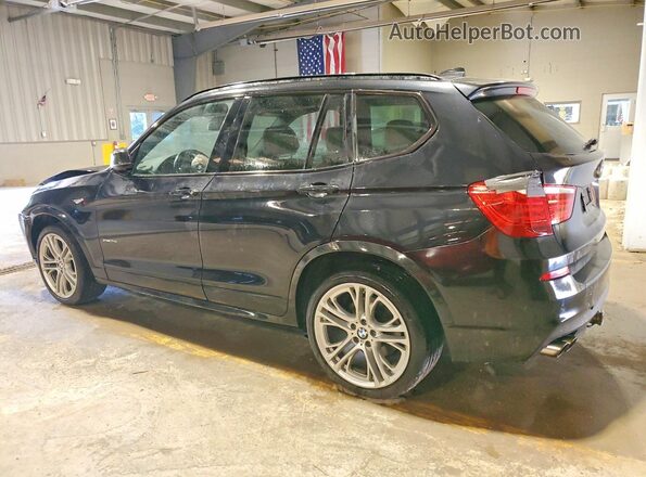 5UXWX9C52G0D76163 2016 BMW X3 Черный Задняя левая четверть