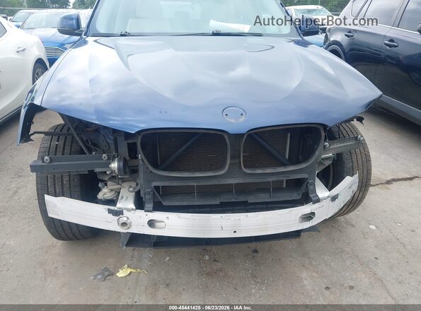 5UXWX9C52G0D89415 2016 BMW X3 Blue Vista frontal