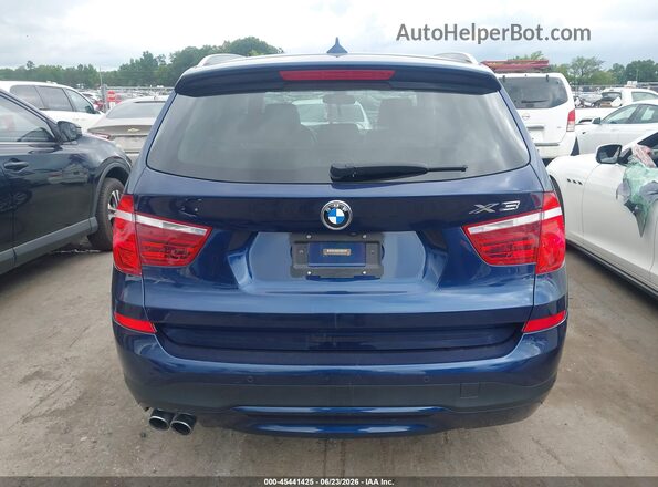 5UXWX9C52G0D89415 2016 BMW X3 Blue 