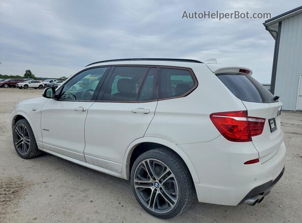 5UXWX9C53G0D78309 2016 BMW X3 White Հետևի ձախ