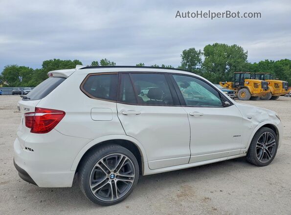 5UXWX9C53G0D78309 2016 BMW X3 White Հետևի աջ