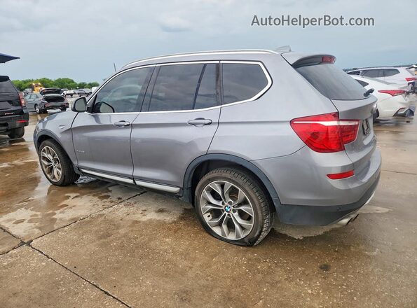 5UXWX9C53G0D90203 2016 BMW X3 Gray Rear left