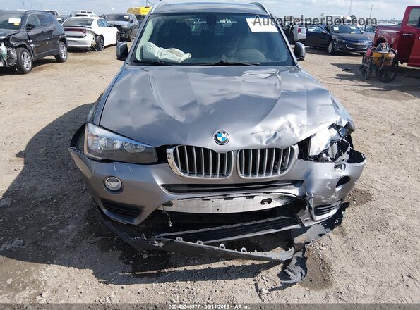 5UXWX9C53H0T09456 2017 BMW X3 Gray Vista frontal