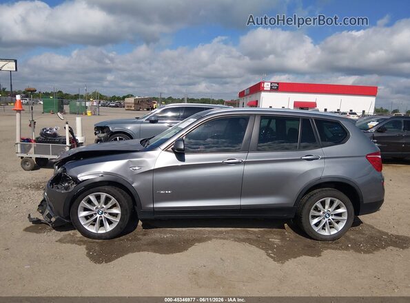 5UXWX9C53H0T09456 2017 BMW X3 Gray Vista interior de 360 grados