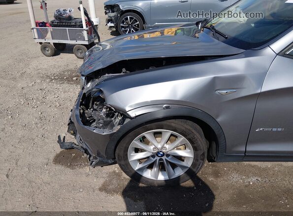 5UXWX9C53H0T09456 2017 BMW X3 Gray 