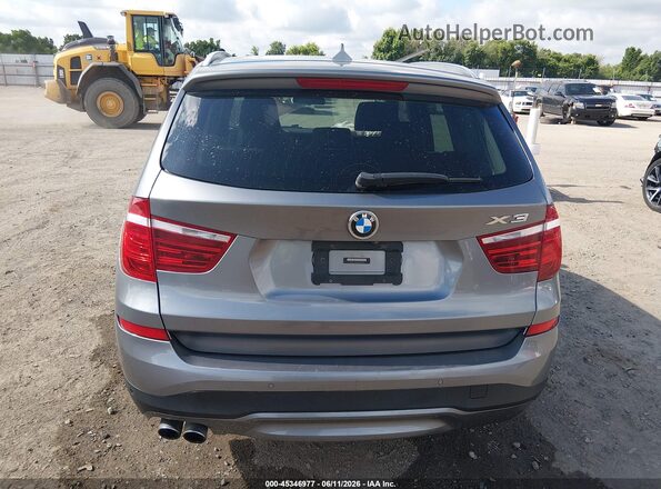 5UXWX9C53H0T09456 2017 BMW X3 Gray 