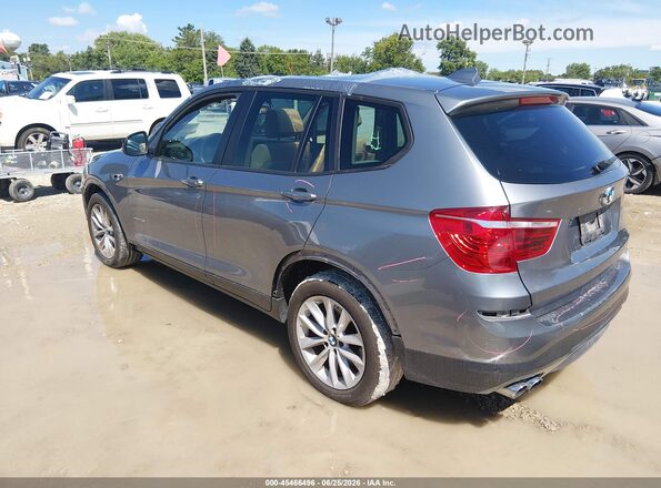 5UXWX9C53H0T11160 2017 BMW X3 Gray Задня ліва чверть