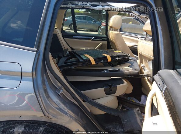 5UXWX9C53H0T11160 2017 BMW X3 Gray Вид наклейки з VIN-кодом