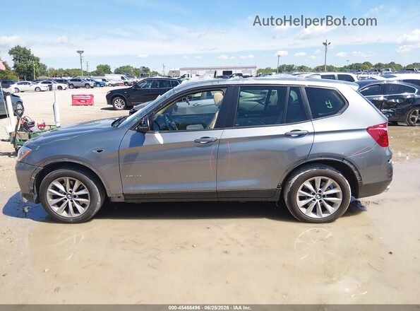 5UXWX9C53H0T11160 2017 BMW X3 Gray Панорамний вид салону 360°