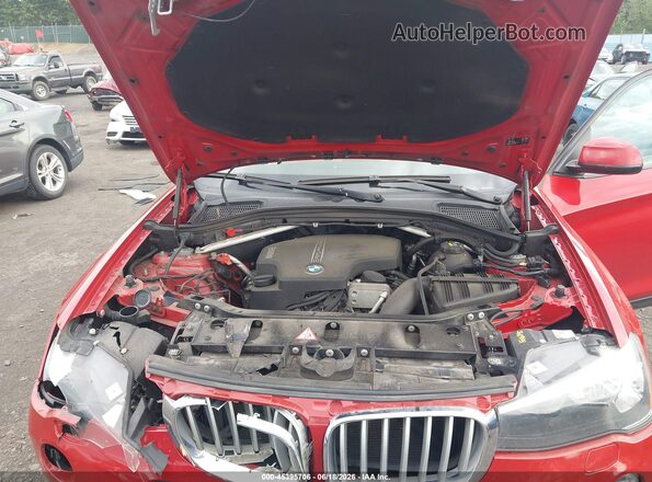 5UXWX9C54G0D82157 2016 BMW X3 Red Vista trasera