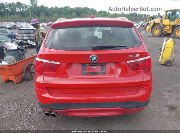 5UXWX9C54G0D82157 2016 BMW X3 Red 