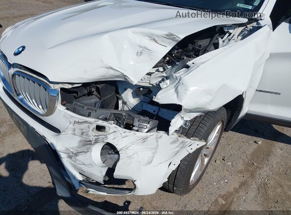 5UXWX9C54H0D96867 2017 BMW X3 Белый Вид спереди