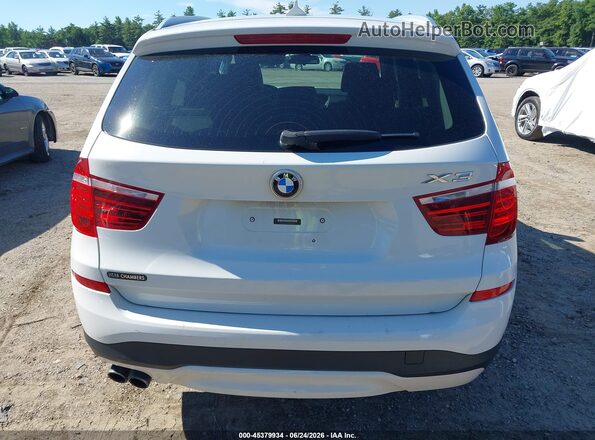 5UXWX9C54H0D96867 2017 BMW X3 Белый 